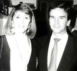 Fernando Mello Barreto ao lado da esposa Maria Helena Pinheiro Pena, também diplomata de carreira